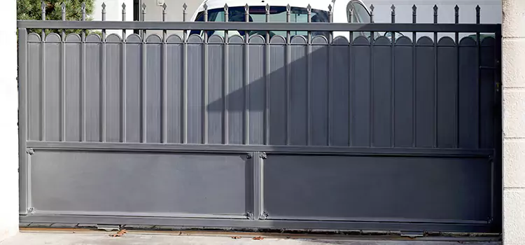 Metal Driveway Gate Installation La Mirada